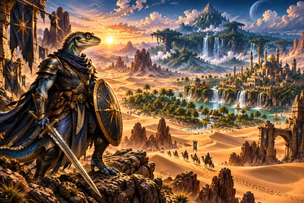 Sandmeere der Welt Keshar